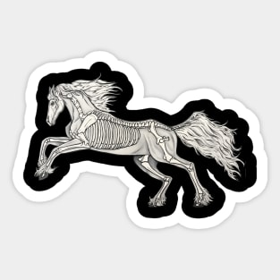 SkeleHorse Sticker